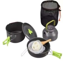 Juego de ollas portátiles Echef pro de aluminio modelo O6C1825