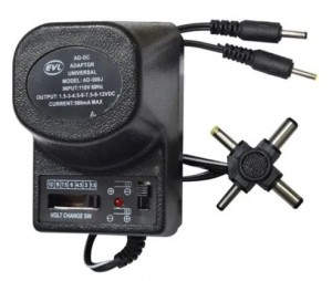 Adaptador Universal 500ma 1,5v/3v/4,5v/6v/7,5v/9v/12v Nuevo