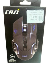 Mouse ovi gamer recargable MO-513W Negro