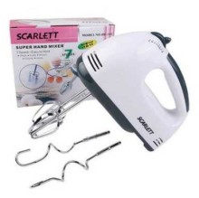 Mini Batidora Eléctrica Scarlett He-133 7 velocidades