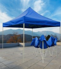 Carpa plegable folding 3*3 reforzada azul