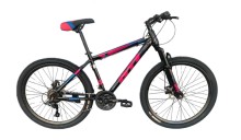 Bicicleta GTI aro 26 Rocket Negro Fucsia B15325C