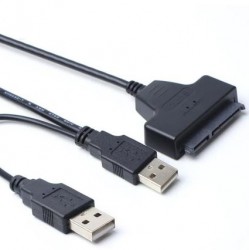 Cable De Datos Usb Serial Ata Disco Duro 2.5 Ssd O Hdd 480mb