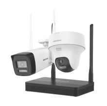 Kit de nvs wifi de 2 MP H.265, una bala y una torreta NKS422W02H