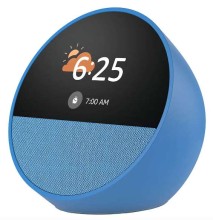 Parlante Echo spot 2024 con pantalla Alexa azul marino